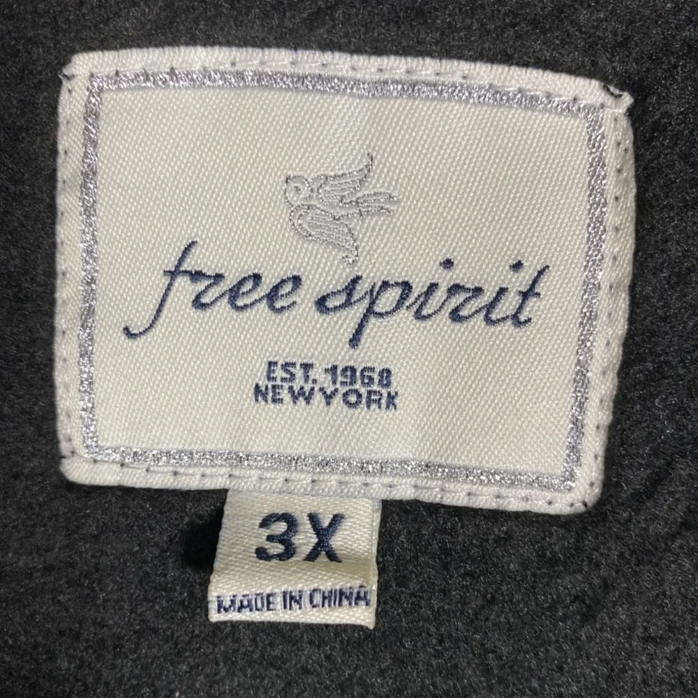 FREE SPIRIT Double Breasted Bomber Jacket With Waist Sash